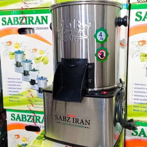 سبزی خردکن سبز ایران 6 کیلو چهارگوش موتور سنگین