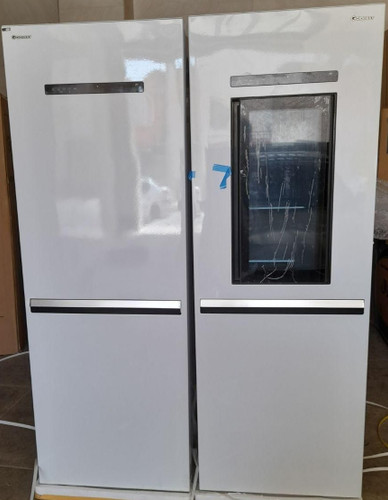 یخچال فریزر دوقلو دور این دور درب شیشه ای گیدبست مدل FN 2069 - RN 2068